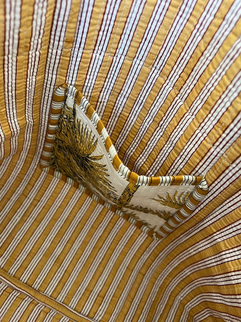 New Cotton Tote Bags Worth Swooning Over. Piping and Totally Reversible