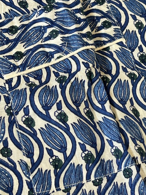 Ultra Soft Matching Cotton Pajama Shirt and Pant Set. Sleepover invited. (3 Nighttime Prints)