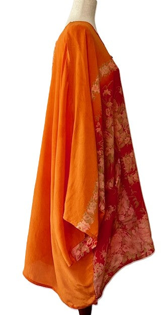 Kantha Bae's Gaia Split Tunic is Stunning (Tangerine)