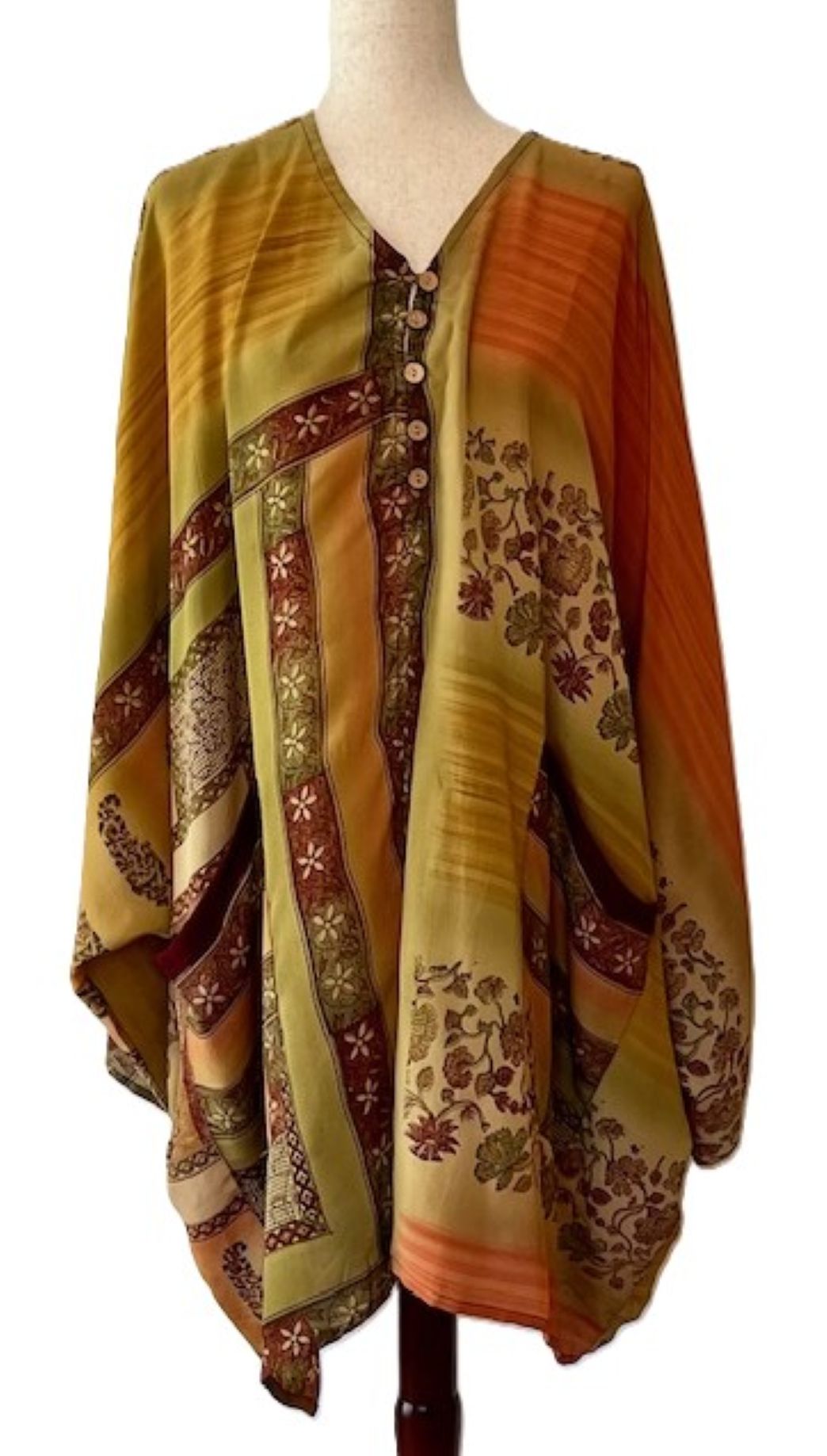 Kantha Bae's Gaia Split Tunic is Stunning (Olive)