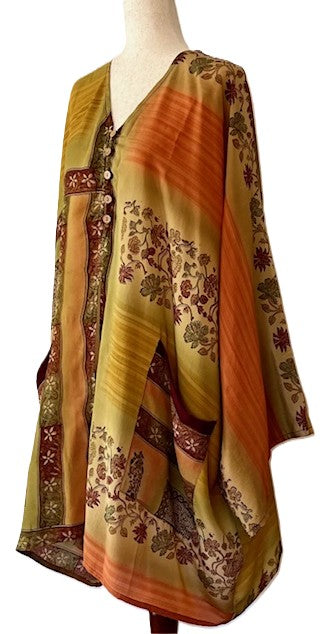 Kantha Bae's Gaia Split Tunic is Stunning (Olive)