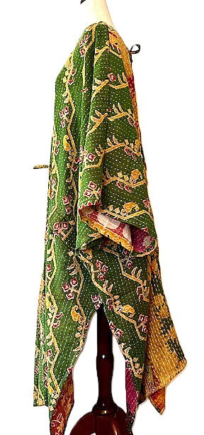 Kantha Bae Moondance Midi Muu (Green Yellow)