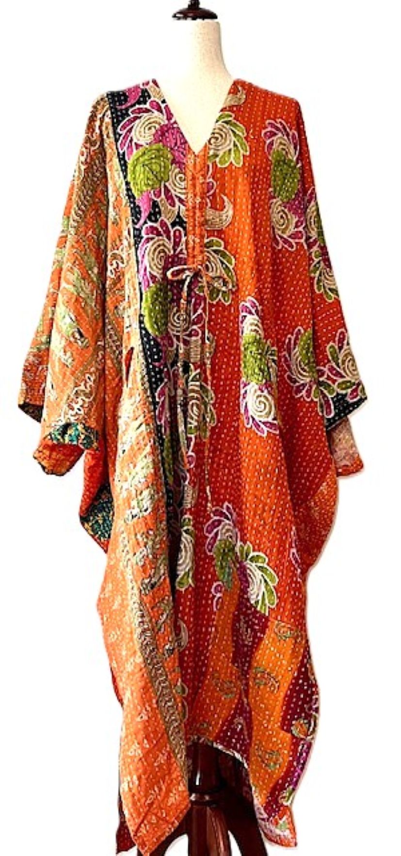 Kantha Bae Moondance Midi Muu (Red Green)