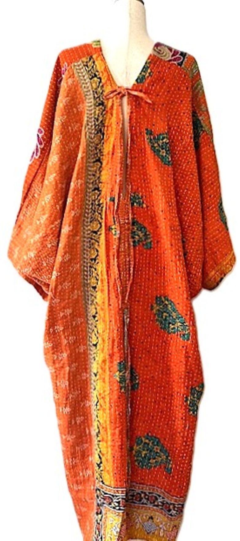 Kantha Bae Moondance Midi Muu (Red Green)