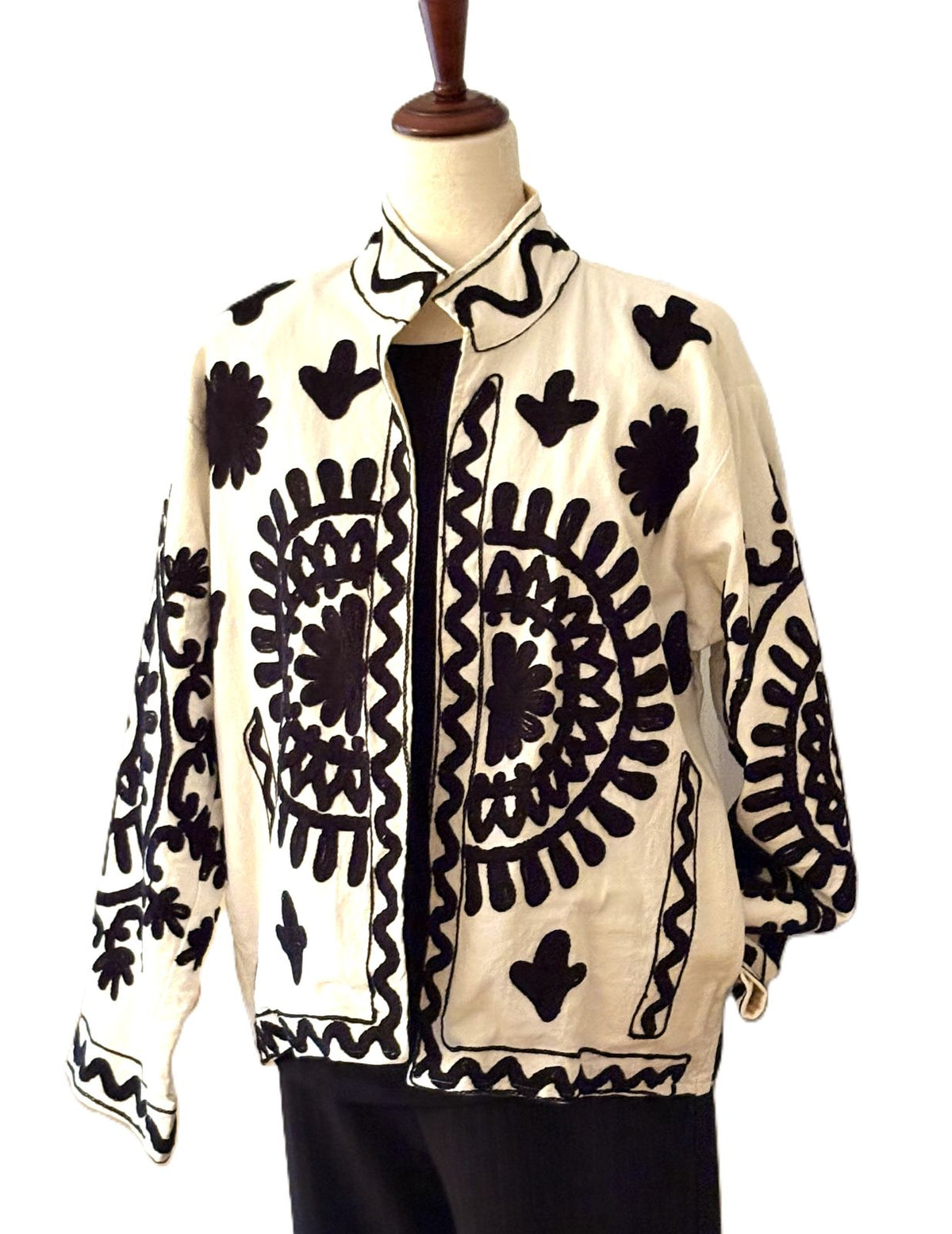 Specialty Collection, Black & White Statement Jacket. Limited Edition