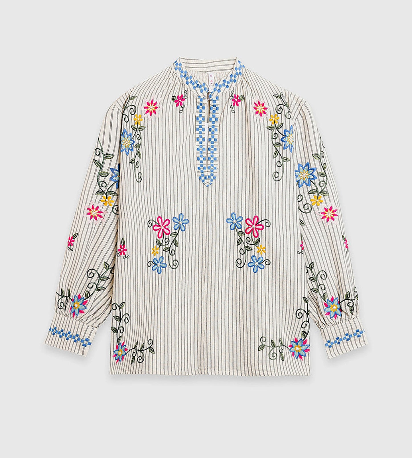 Graceful, Sophisticated Embroidered Tunic Is Gorgeous.