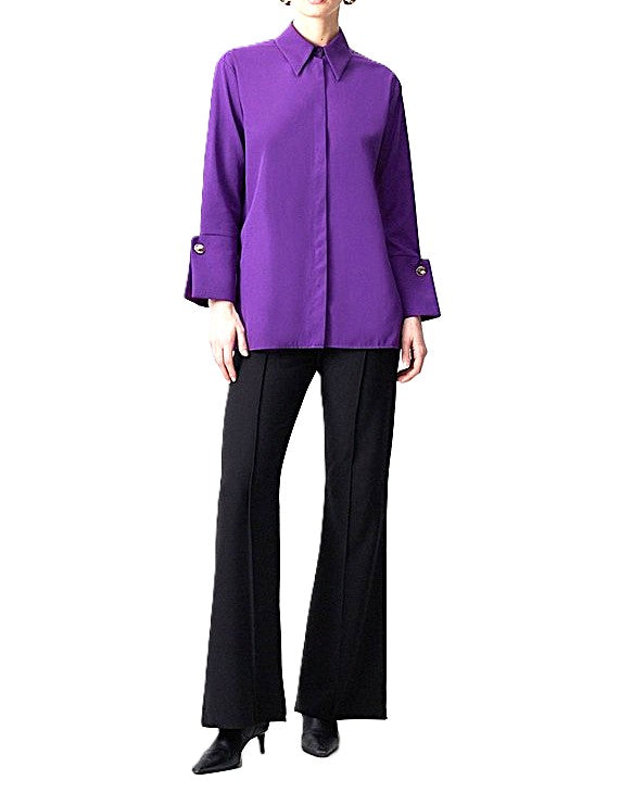 Bold Sophistication To Your Everyday Wardrobe (Purple, Black, or Navy)
