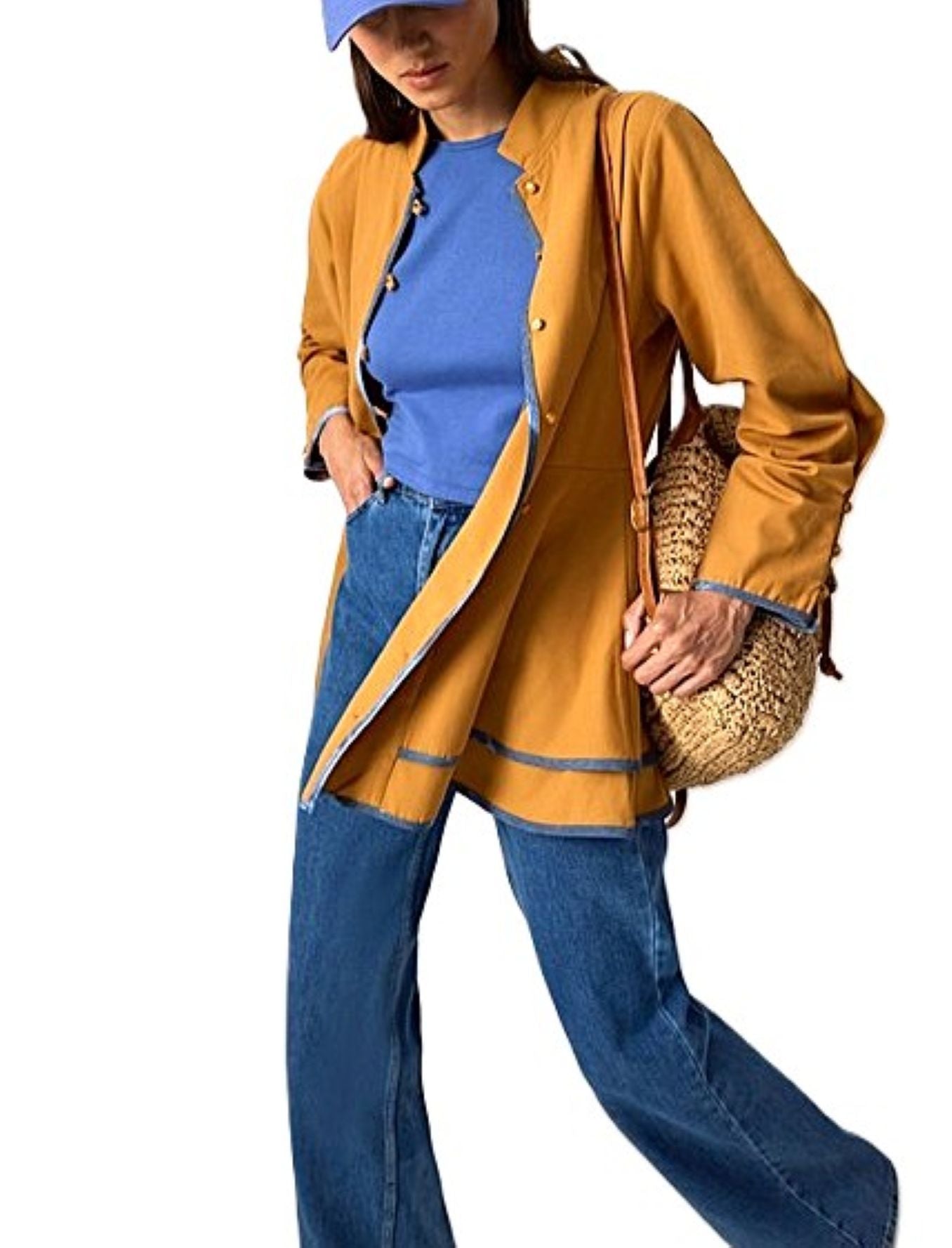 Jacket Trend Alert: Stroller Length Mustard Coat, The First of the Season.