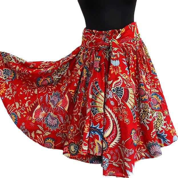 Skirts: Loose, Light Cotton Assorted (6 Prints).