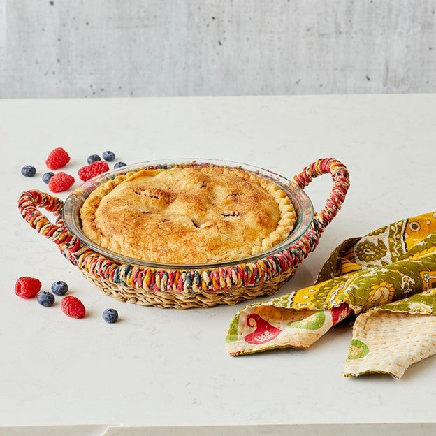 Sari Hogla Serving Baskets In 4 Colors. Beautiful.