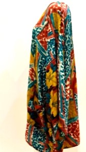 Colorfest Short Silk Split Tunic Stops the Show