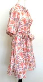Sophisticated Handblocked Cotton Print Dress