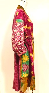 Rich Mixed Print Kimono Duster