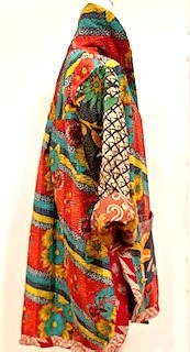 Kantha Bae Drifter Coat Provence Garden Is Colorful, and Seasonless