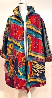 Kantha Bae Drifter Coat Provence Garden Is Colorful, and Seasonless