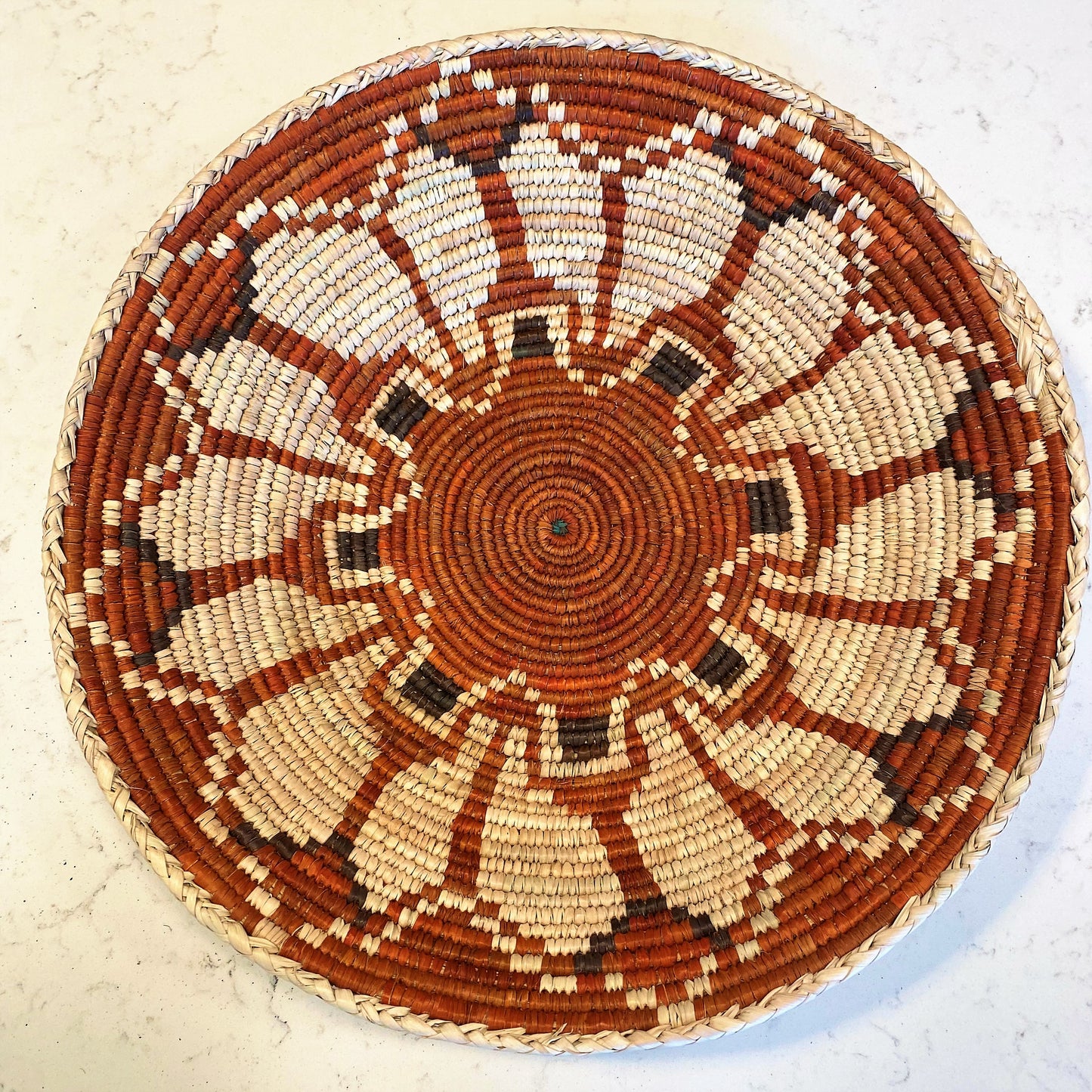 Terracotta Kalamkari Tablecloth. Thanksgiving Perfection.