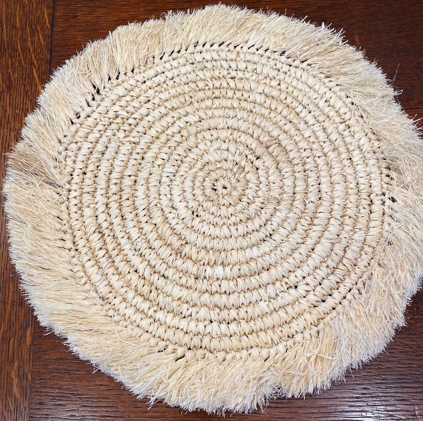 Grass placemat sets are exceptional quality. Sold in sets of 4