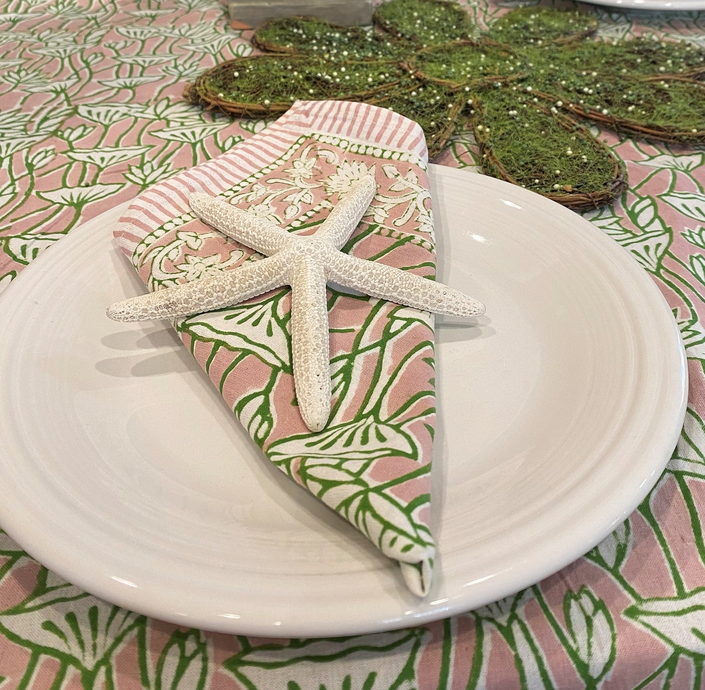 Cloth Table Napkins to Coordinate Sold in Sets of 4