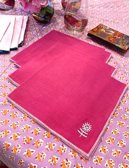 Cloth Table Napkins to Coordinate Sold in Sets of 4