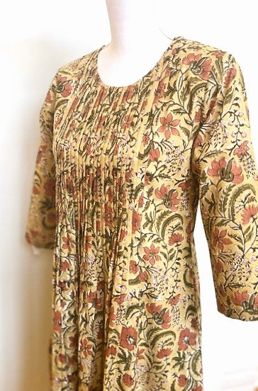 Tuscany Fields Is the Perfect Transitional Print, Cotton Color block