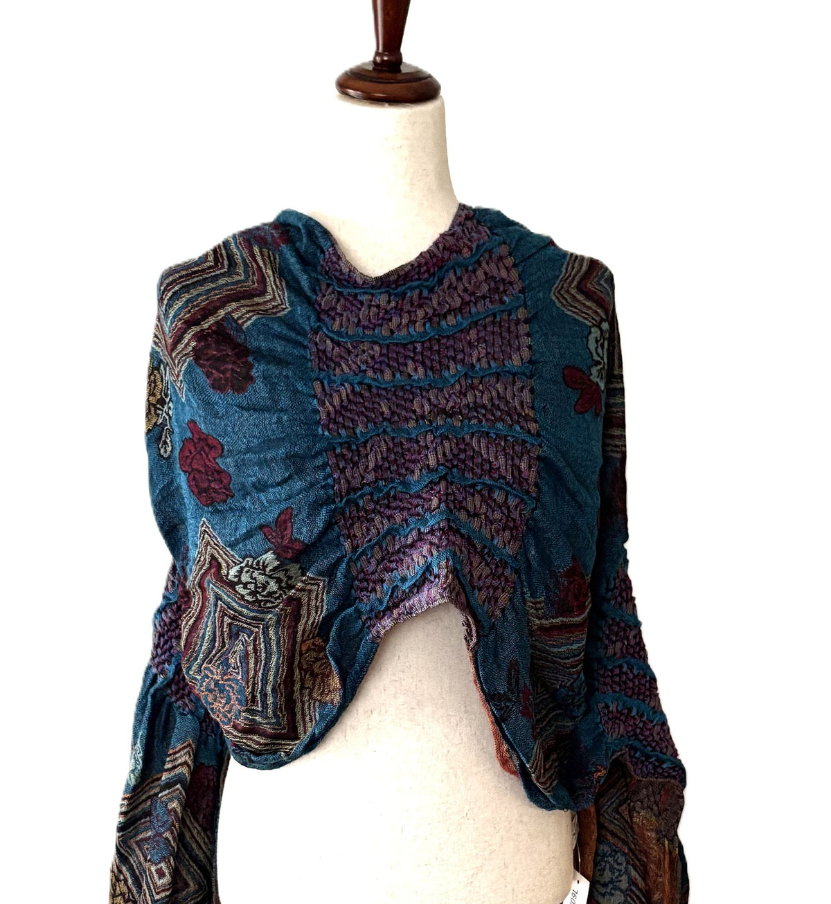 Wraps, Pashmina Ruffle Shawl, Creative And Unusual. (3 Colors)
