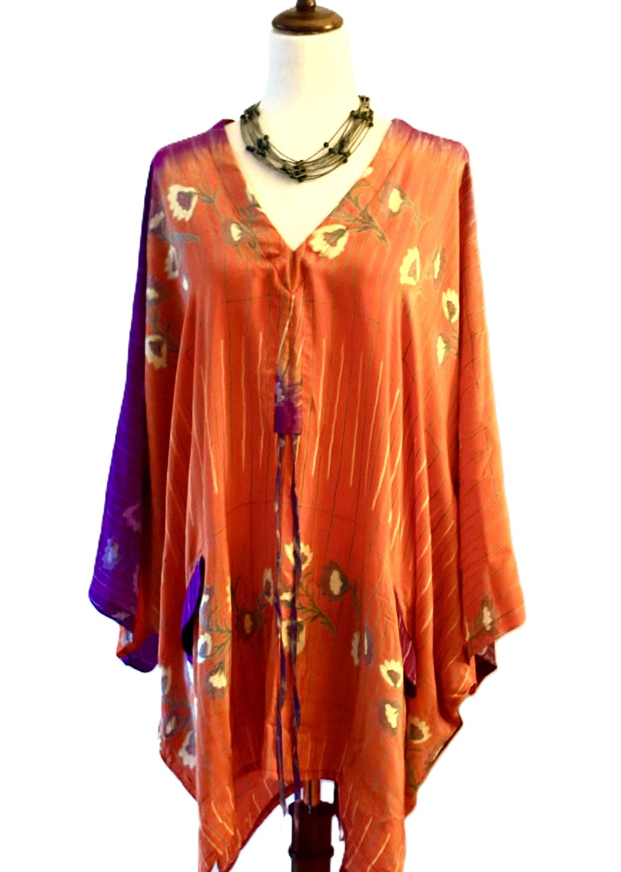 Kantha Bae Shortie Moondance Muu (Orange Floral)