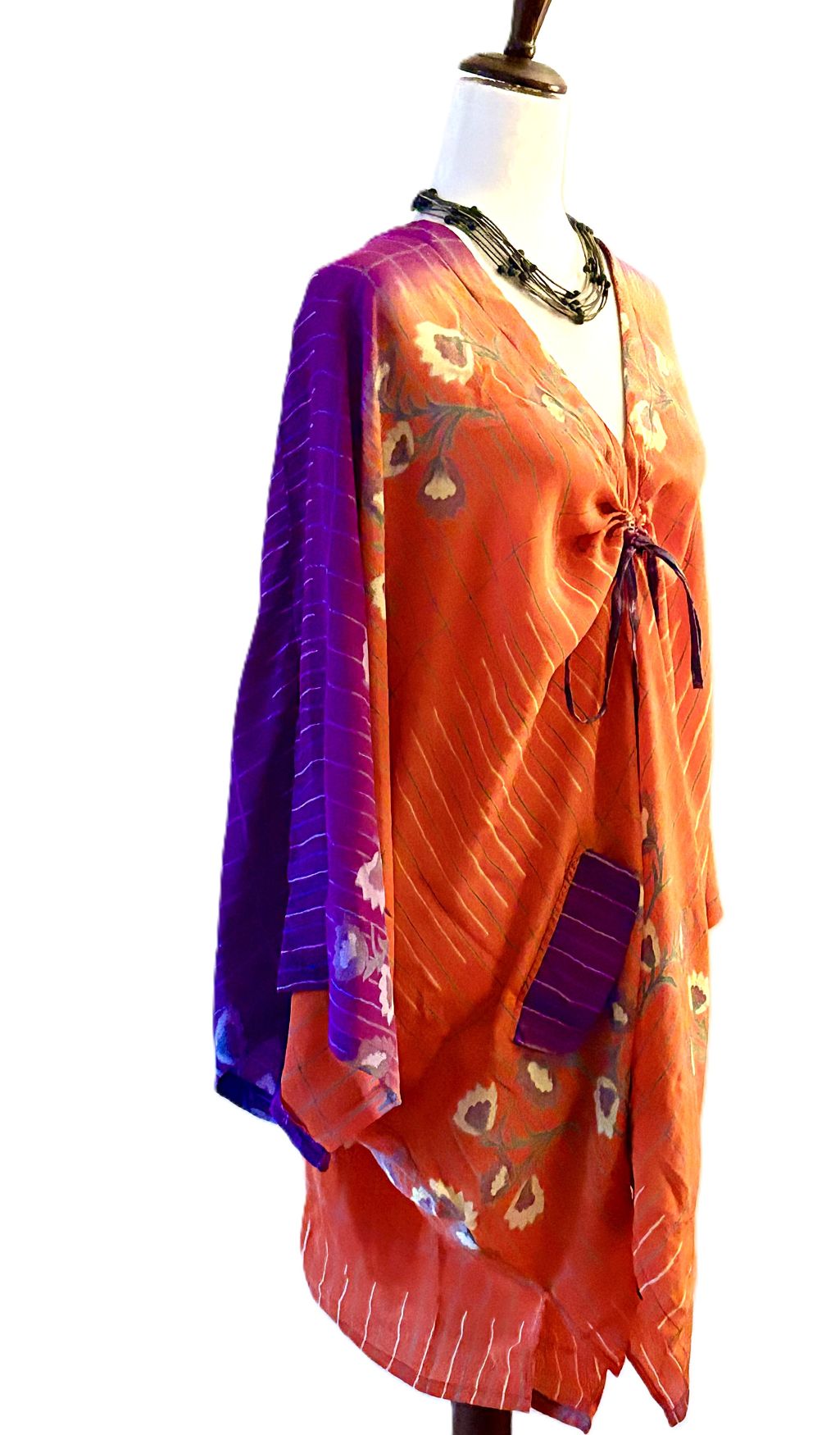 Kantha Bae Shortie Moondance Muu (Orange Floral)