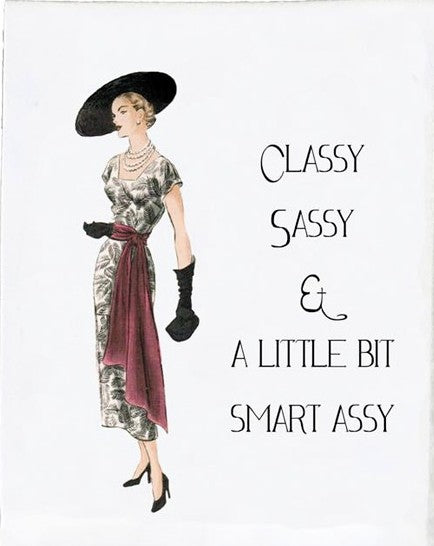 Sassy Girl, Decorative Dish Towels, Variety (Sold in Singles)