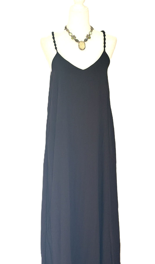 Dresses, Pom-Pom Maxi Sleeveless Strappy Minimalistic