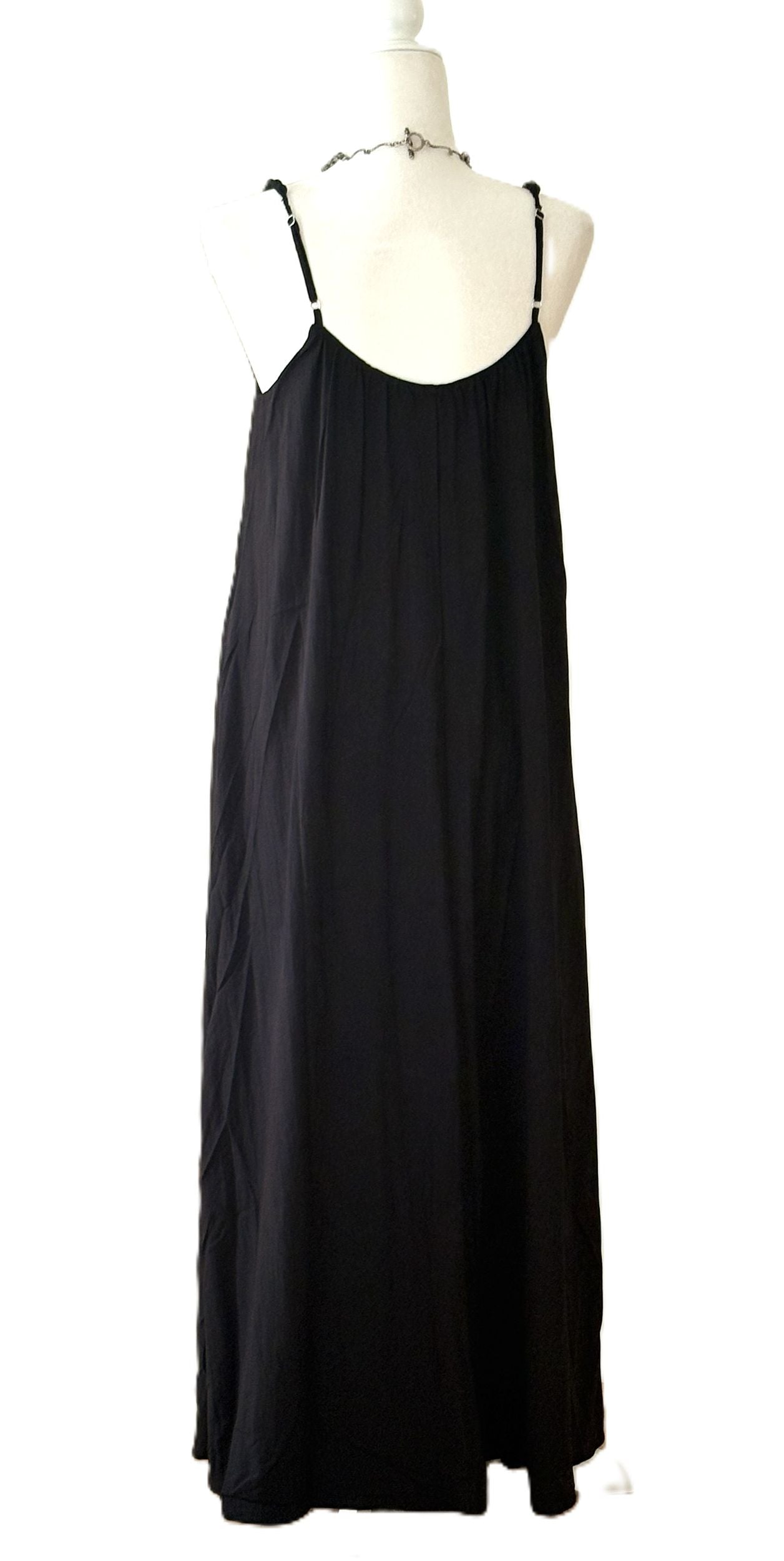 Dresses, Pom-Pom Maxi Sleeveless Strappy Minimalistic