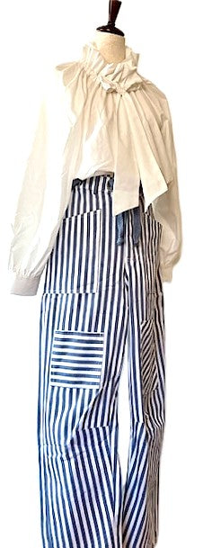 High Waisted Bold Striped Pants. Best Seller.