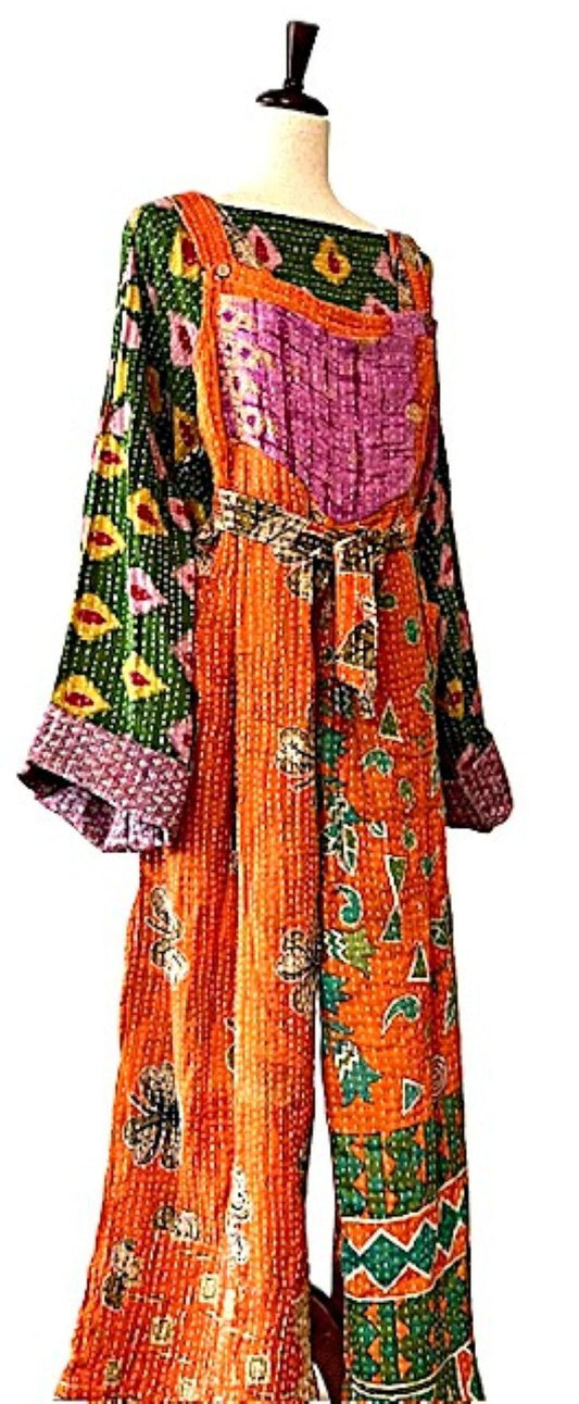 Kantha Bae Crossroad Overalls, Classic With A Spin (3 Print Options)