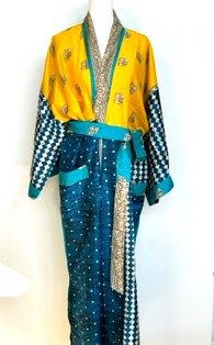 Updated Luxury Silk Blend Kimono Duster