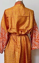 Luxury Print Silk Kimono Raises the Temperature