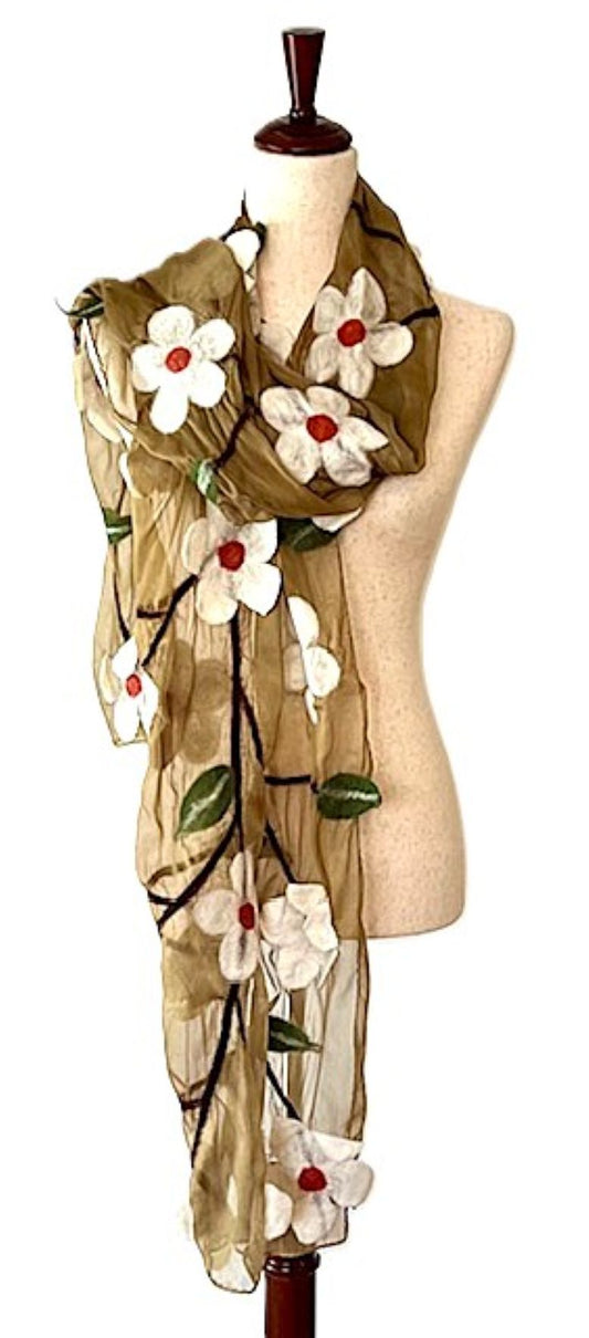Light Weight Artisan Scarves And Shawls For Summer Months.  (4 Styles Available)