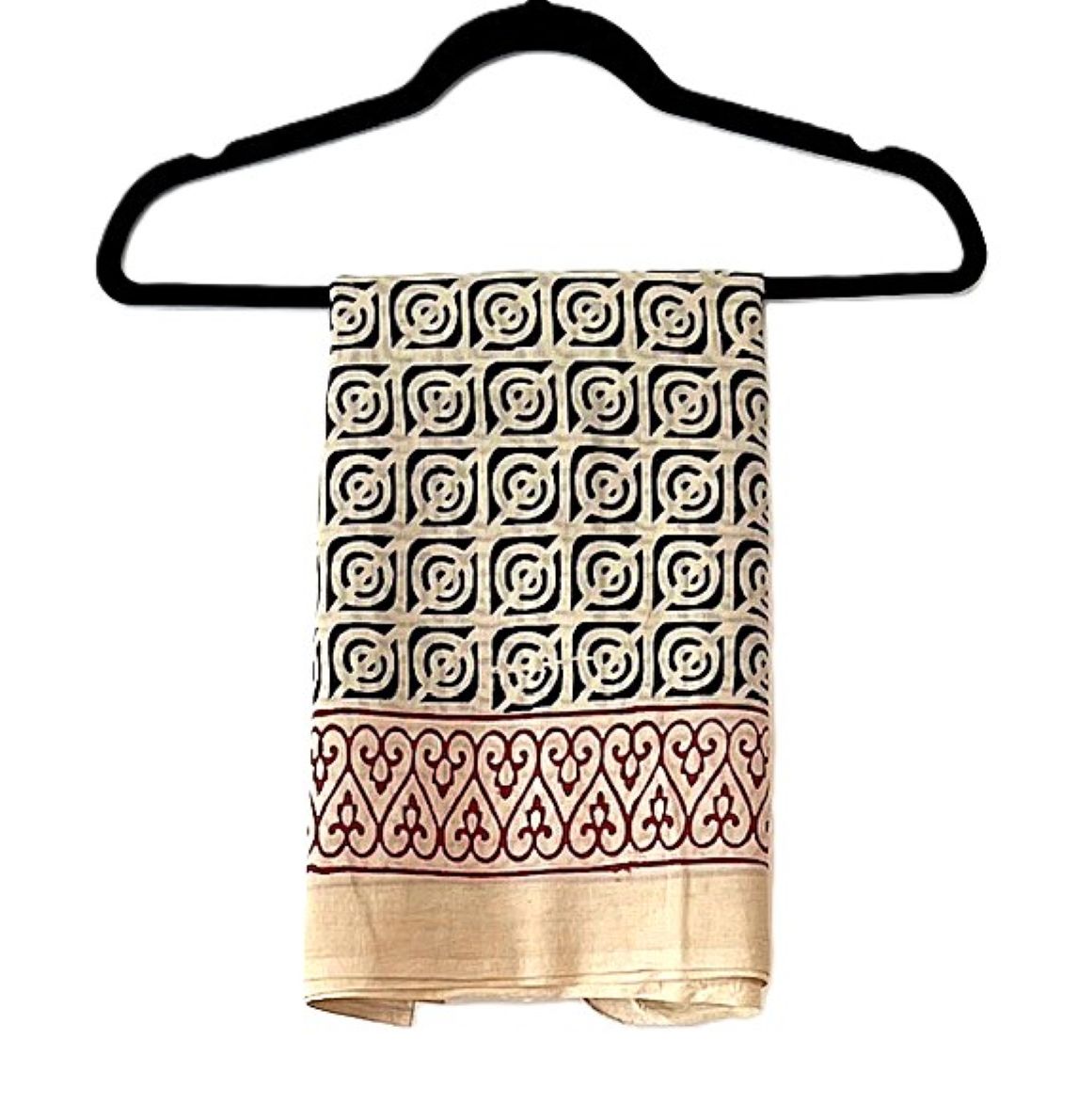 Summer Essentials: Block Printed Sarongs and Pareos (Neutrals)