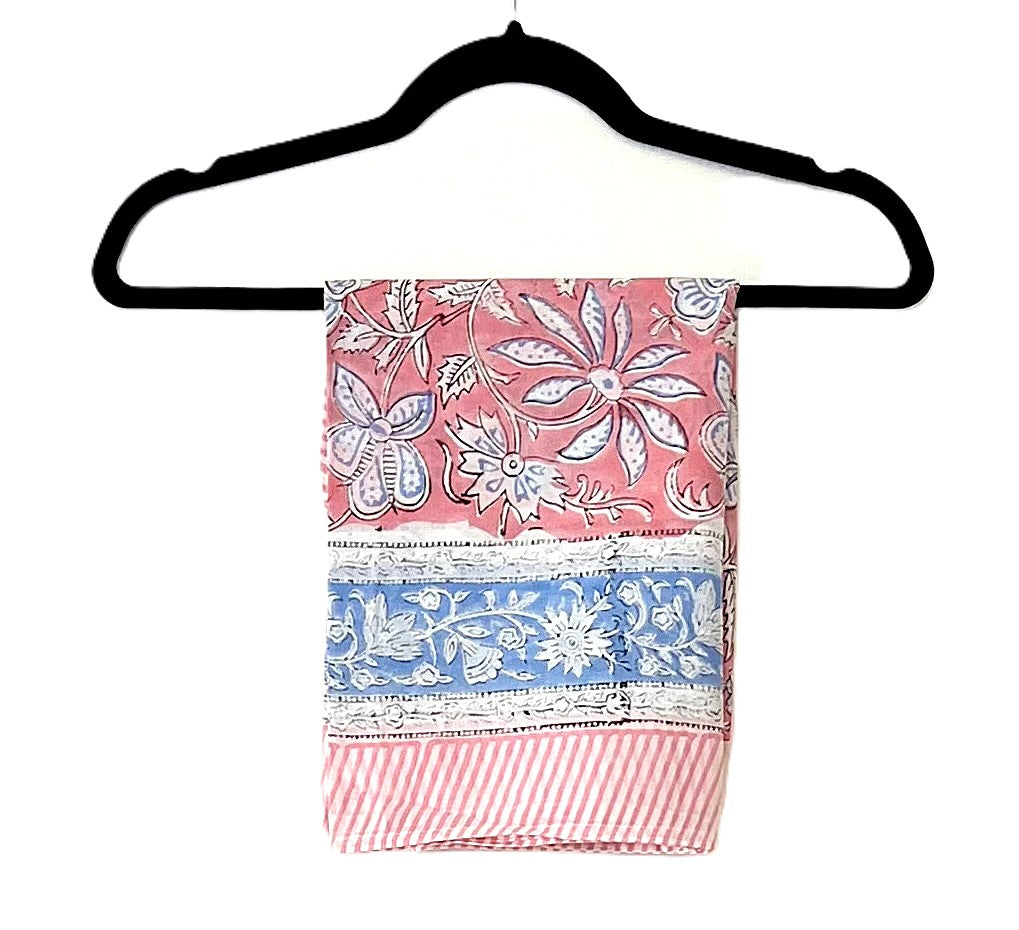 Summer Essentials: Block Printed Sarongs and Pareos (Pastel Prints)