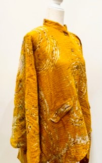 Kantha Cotton Embroidered Tunic: Best Seller (Bronze)