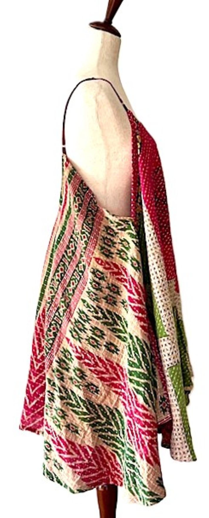 Kantha Bae Moonchild Mini Sundress Is A Fashion Win!  (Purple Olive)