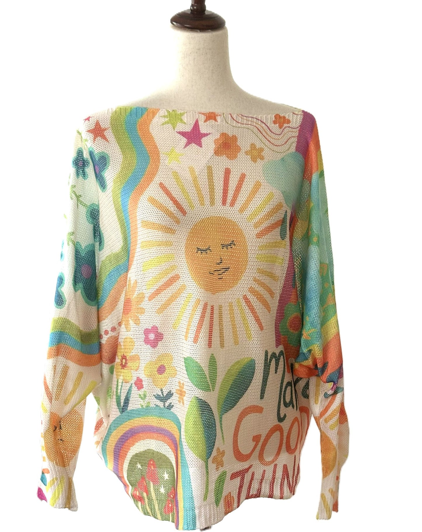 Italian Knit Sweater: Make Good Things, Light Weight Summer Inspiration