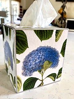Designer Decoupage Handmade Tissue Boxes (Assorted Prints) Holiday Gifts.