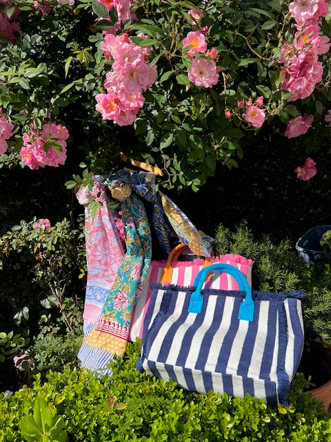 Summer Essentials: Block Printed Sarongs and Pareos (Pastel Prints)