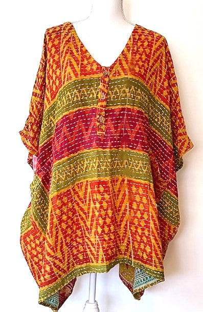 Kantha Bae Mini Muu Tunic (Tangerine)