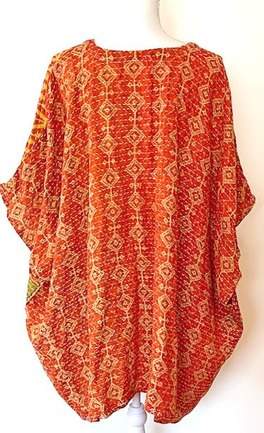 Kantha Bae Mini Muu Tunic (Tangerine)