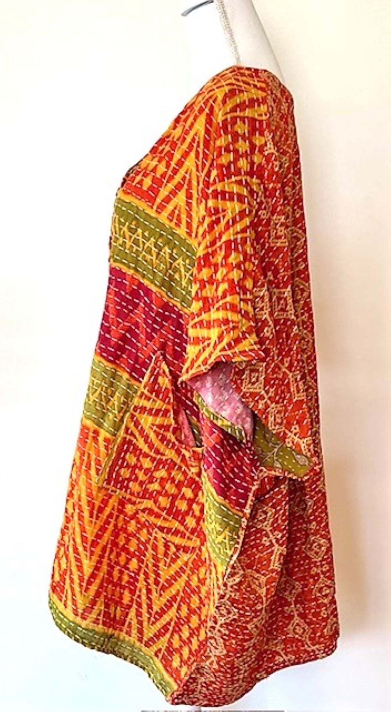 Kantha Bae Mini Muu Tunic (Tangerine)