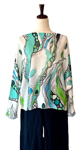 Italian Knit Sweaters. Great Colors, Works With Everything. Aqua