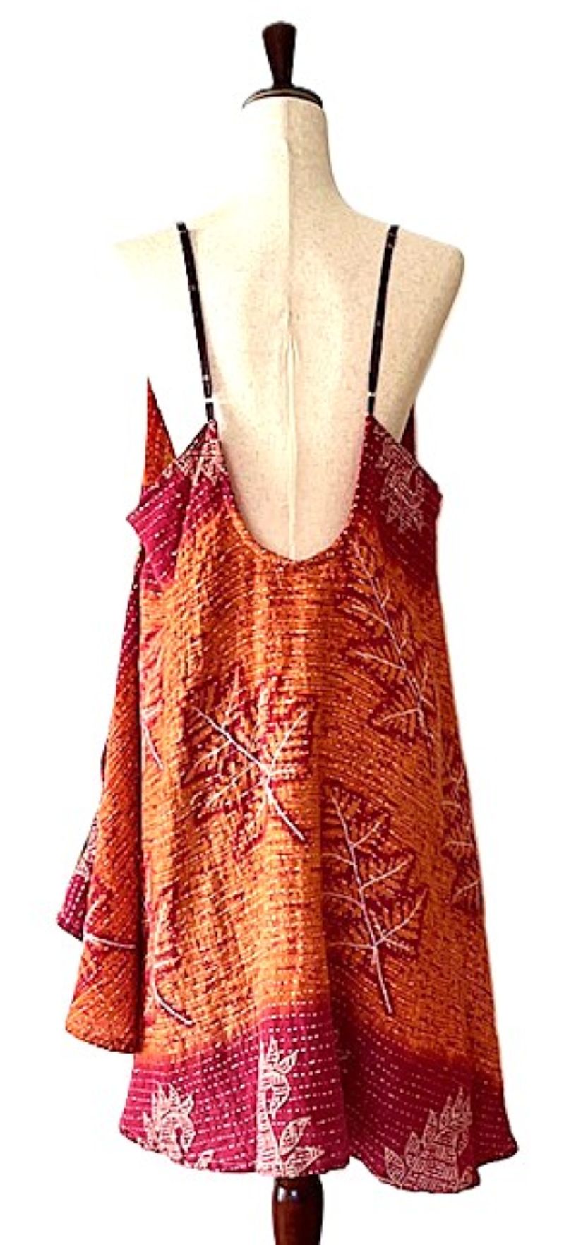 Kantha Bae Moonchild Mini Sundress Is A Fashion Win!  (Mustard Red)