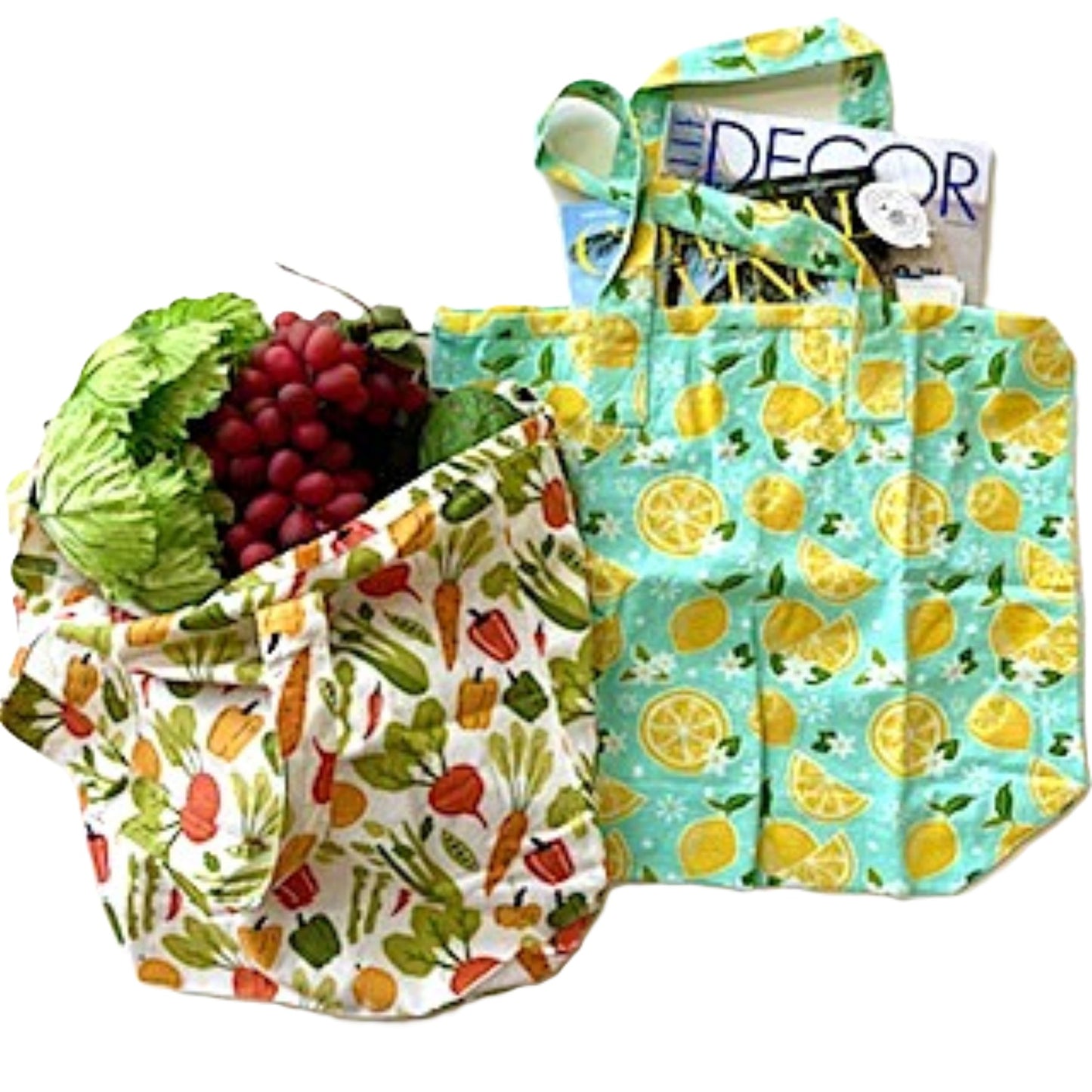 Gifts, Cotton Printed Totes For All Of Your Shopping Needs. Available in 2 Prints