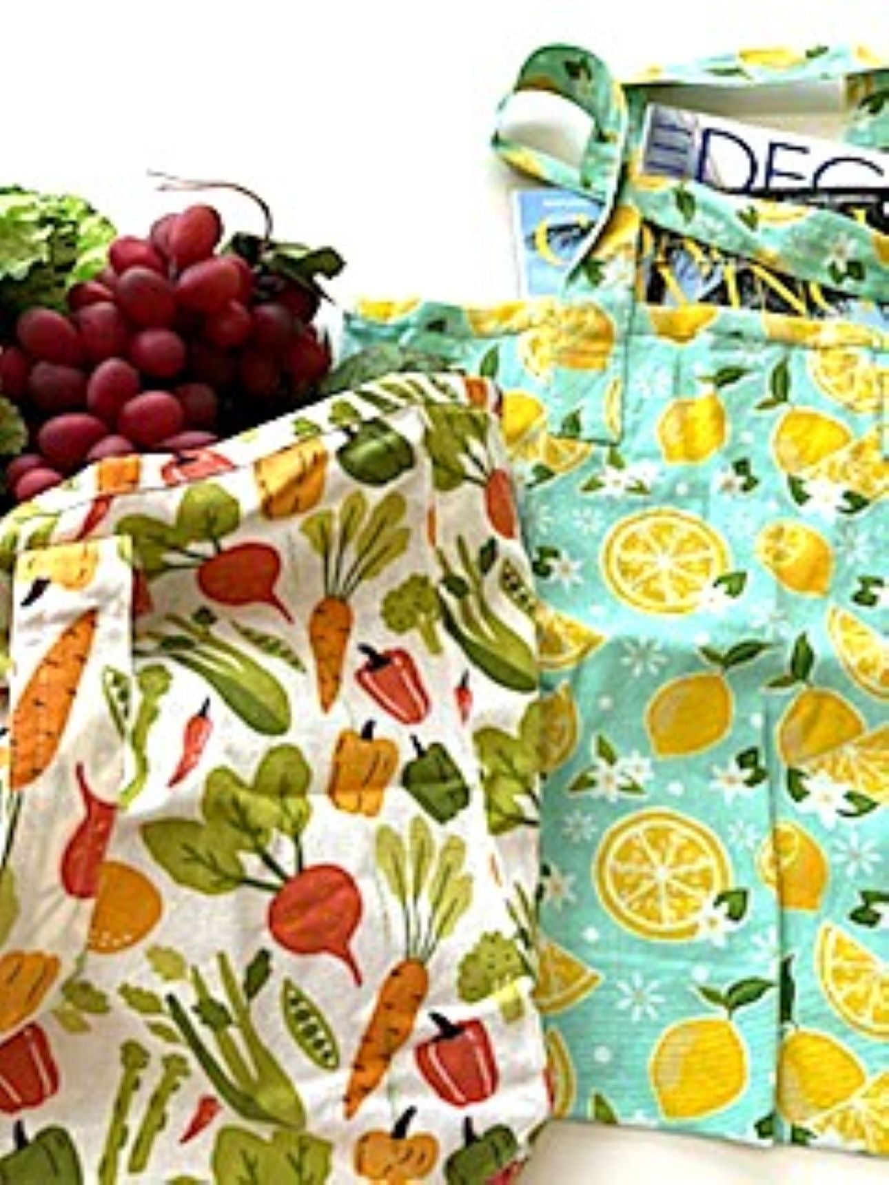 Gifts, Cotton Printed Totes For All Of Your Shopping Needs. Available in 2 Prints