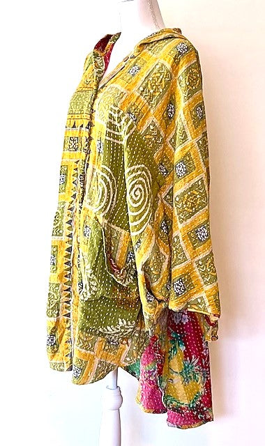 Kantha Bae Poetic Hoodie, A New Classic (Olive)